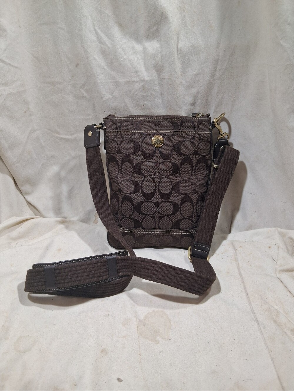 Coach signature crossbody